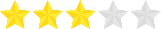 ★★★☆☆